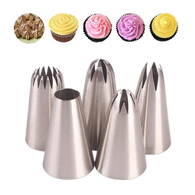 50PCS Disposable Pastry Bags Cake Cream Decoration Kitchen Icing Food Preparation Bags Cup Cake Piping Tools Baking Accessories