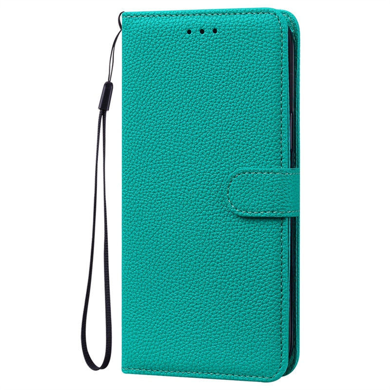 A10 A50 A30S Case Classic Solid Color Leather Phone Case For Samsung Galaxy A10 A20 A30 A50 A70 A30S A20S A10S A20E Wallet Cover