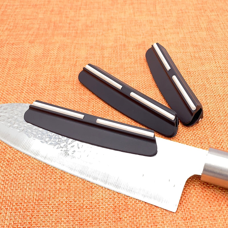 Professional Plastic Angle Guide Sharpening Stone Accessories Kitchen Knife Sharper Blade Sharp Diamond Tools Knife Sharpener