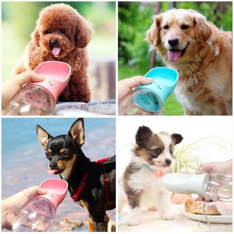 Portable Pet Dog Bowl Travel Drinking Pet Dog Water Bottle Dispenser Outdoor Large Small Bowl For Dog Feeding Cat Feeder Bowl