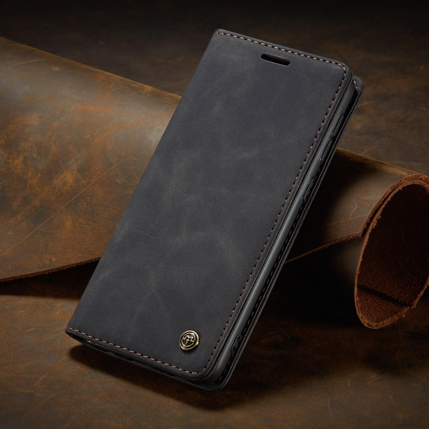 for Samsung Galaxy S21 Ultra S21 Plus 5G Leather Case,CaseMe Retro Purse Luxury Magneti Card Holder Wallet Cover For Galaxy S21