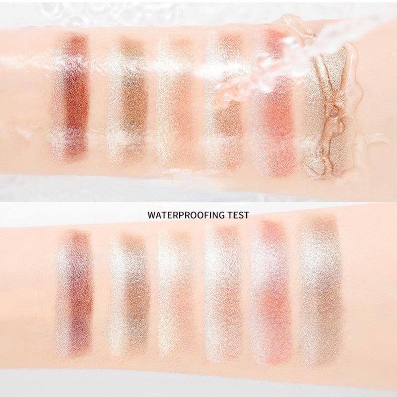 High Quality Double Color Gradient Eye Shadow Stick Matte Eyeshadow Waterproof Bicolor Shimmer Cosmetics Beauty Makeup Tool