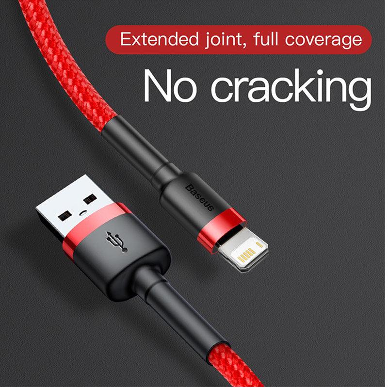 USB Cable for iPhone14 13 12 11 Pro Max Xs X 8 Plus Cable 2.4A Fast Charging Cable for iPhone Charger Cable USB Data Line