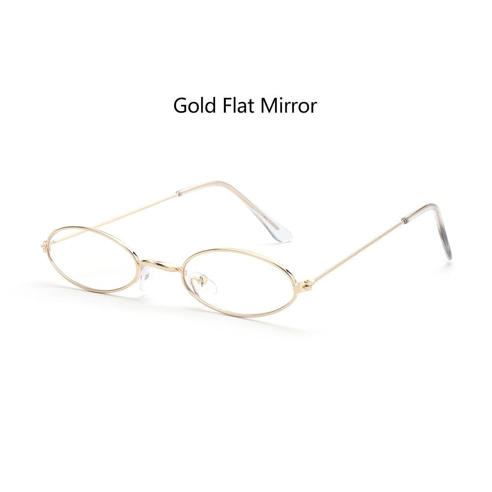 Fashion Vintage Shades Sun Glasses Elegant okulary Retro Small Oval Sunglasses for Men Women Eyeglasses gafas oculos