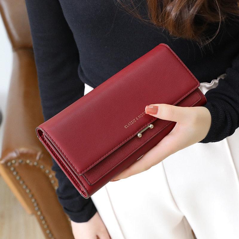 aliwood 2022 Brand Luxury Women Wallet Long Purse Clutch Large Capacity Female Wallets Lady Phone bag Card Holder Carteras Mujer