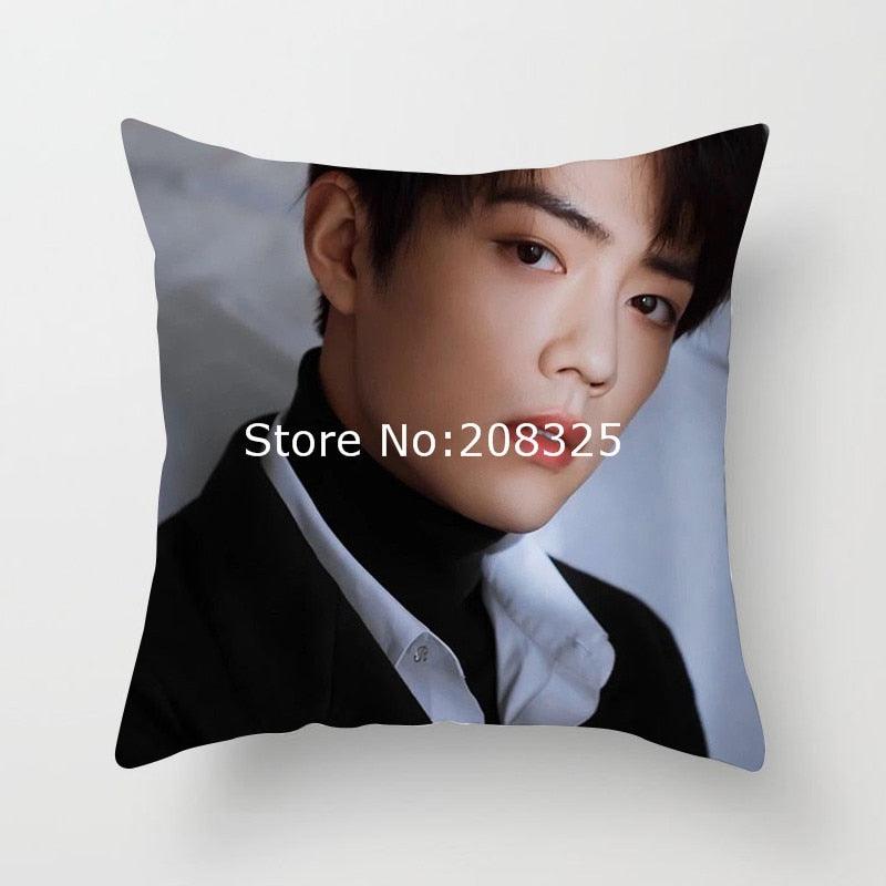 ZENGIA Sean Xiao Xiao Zhan Pillow Case For Home Decoration 45*45cm Pillowcase Throw Pillow Cover Drop Shipping Cushion Cover