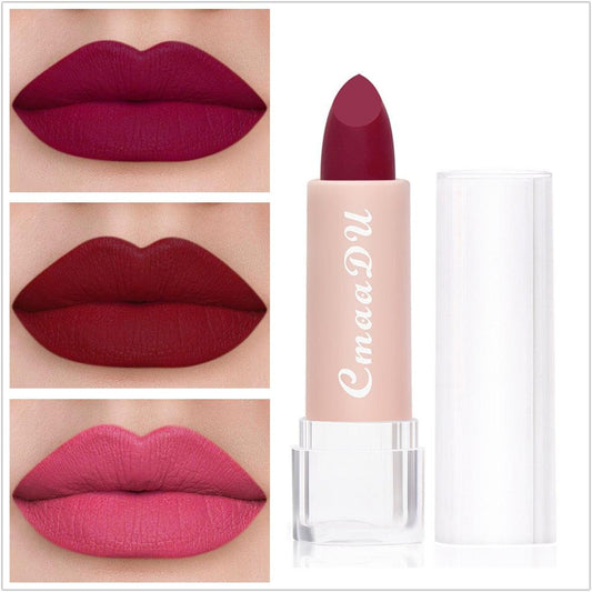 Sexy 15 Colors Velvet Matte Lipsticks Waterproof Long Lasting Sexy Red Lip Stick Non-Stick Cup Makeup Lip Tint Beauty Cosmetic