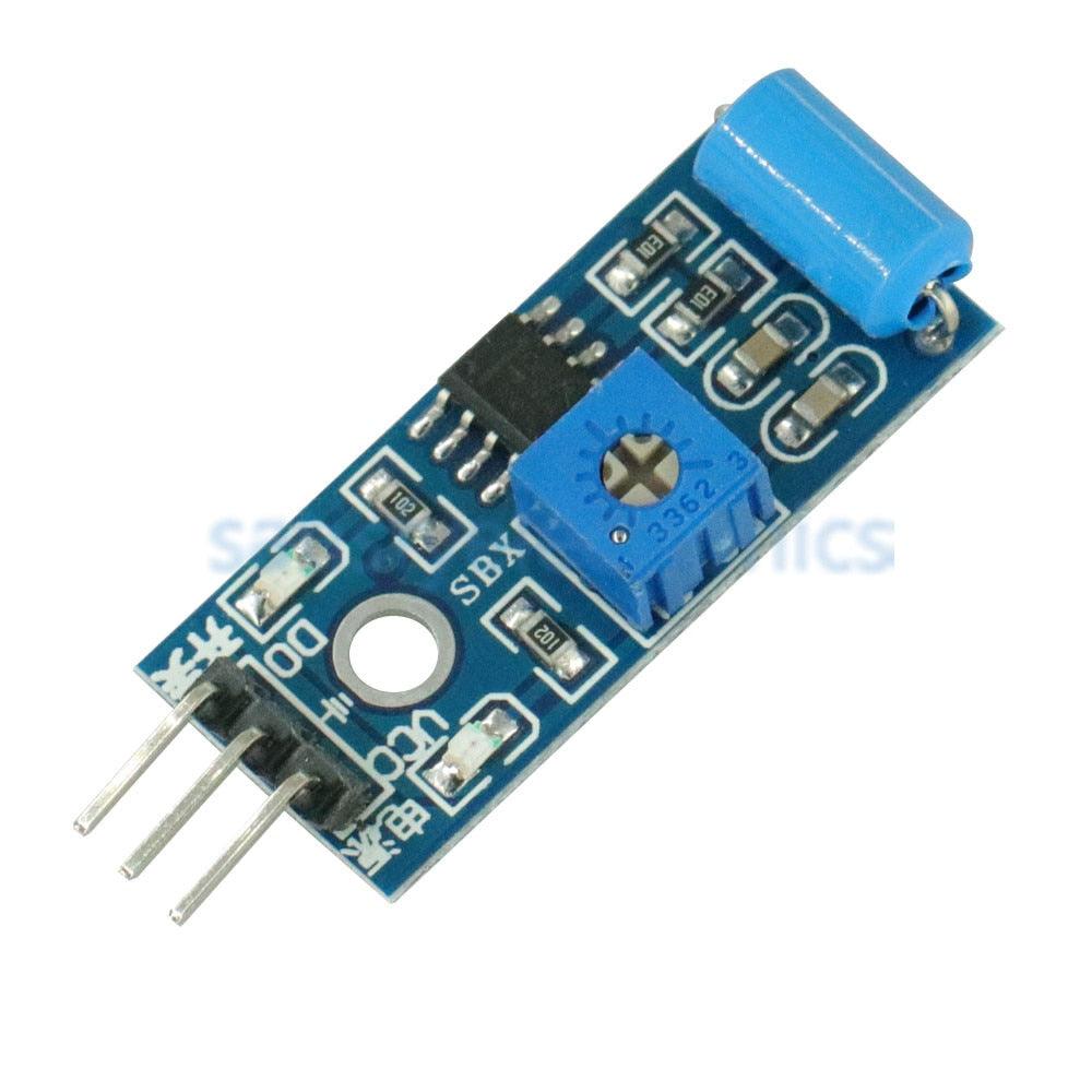 SW-420 Vibration Sensor For Arduino Digital Tilt Shake Shock Sensor Module Motion Alarm Switch Detector Electronic DIY Kit 3.3-5