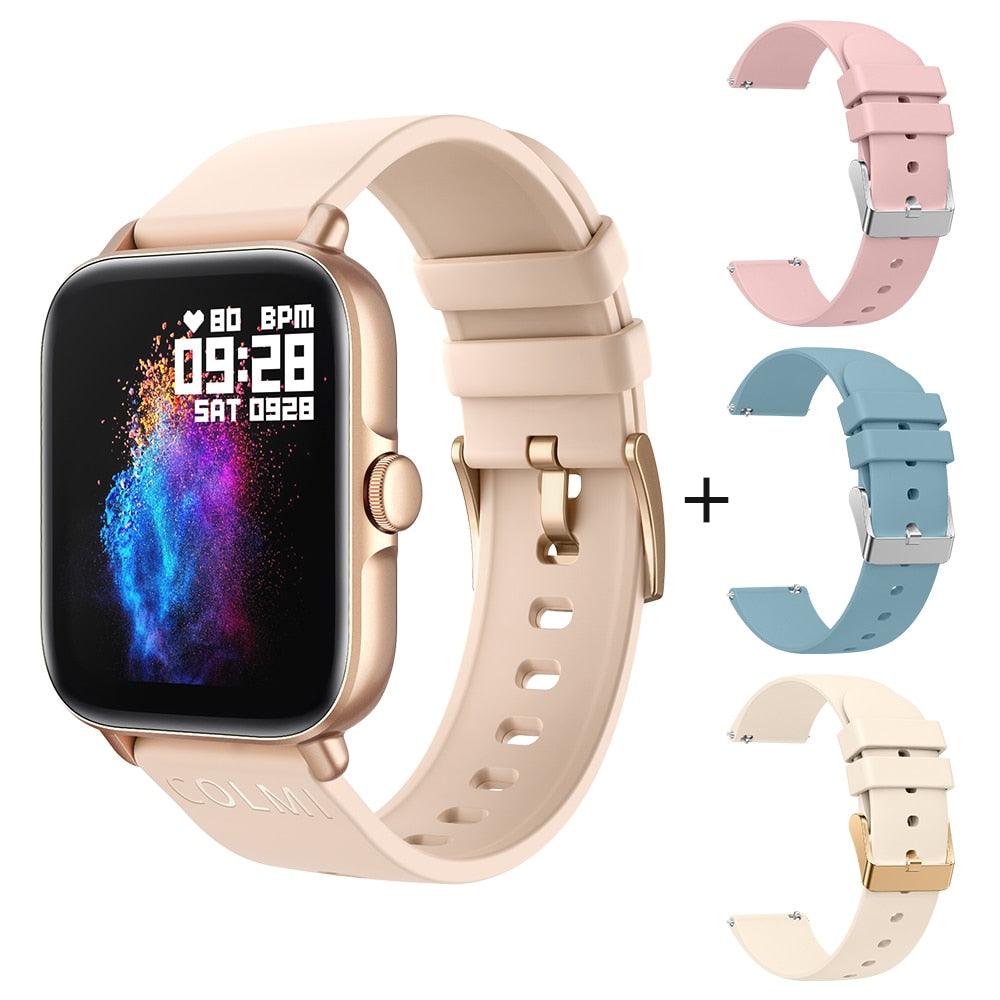 COLMI P28 Plus Bluetooth Answer Call Smart Watch Men IP67 waterproof Women Dial Call Smartwatch GTS3 GTS 3 for Android iOS Phone