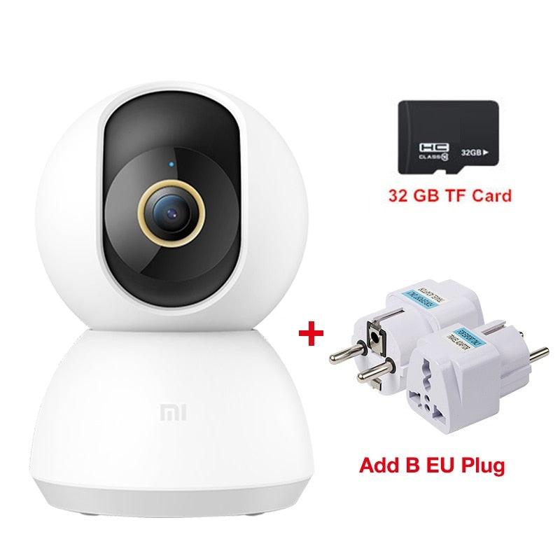 Xiaomi Mijia Smart Camera 2K 1296P HD 360 Angle WiFi Mi Home Security Indoor IP Cameras Pan-Tilt Baby Monitor Night Video Webcam
