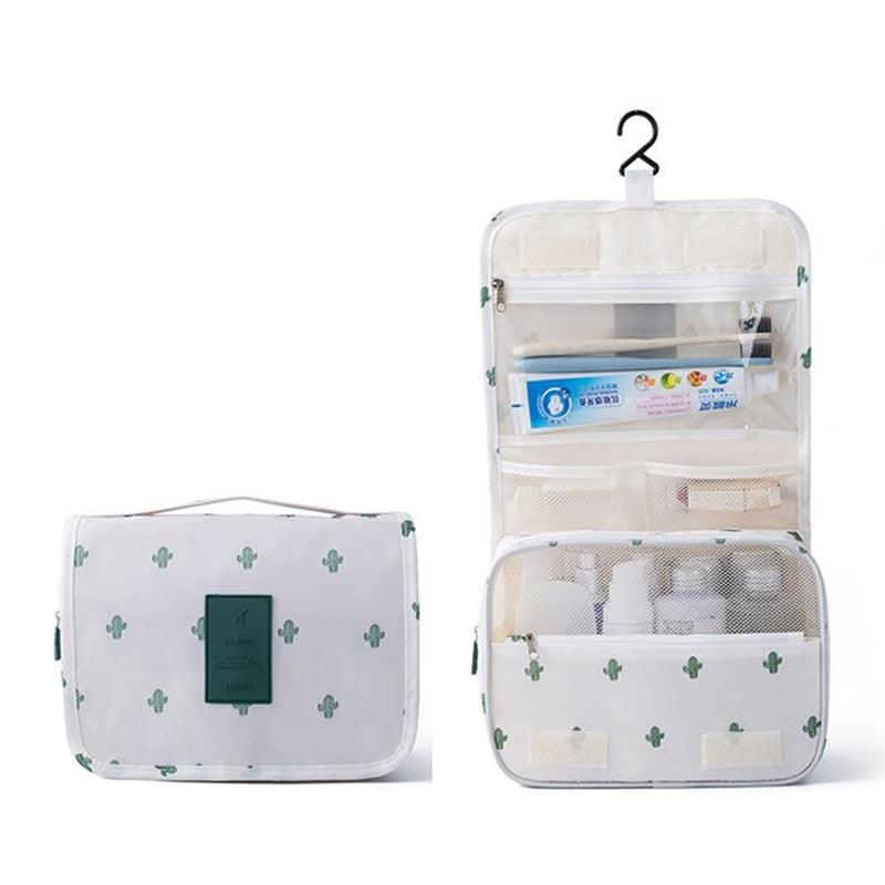 Travel Hook Cosmetic Bag Women Makeup Bag Waterproof Toiletries Beauty Pouch Unisex Bathroom Neceser Make Up Storage Organizer