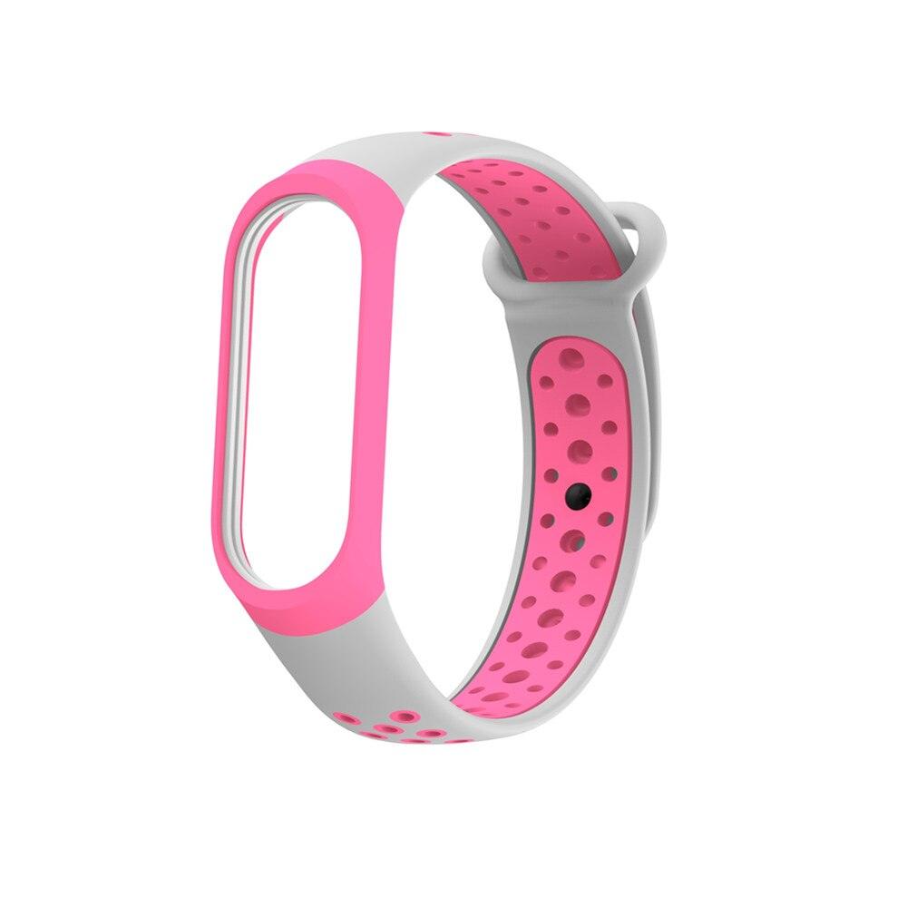 For Mi Band 5 6 4 strap sport Silicone watch wrist Bracelet miband 4 5 accessories bracelet smart strap for Xiaomi mi band 3 4 5