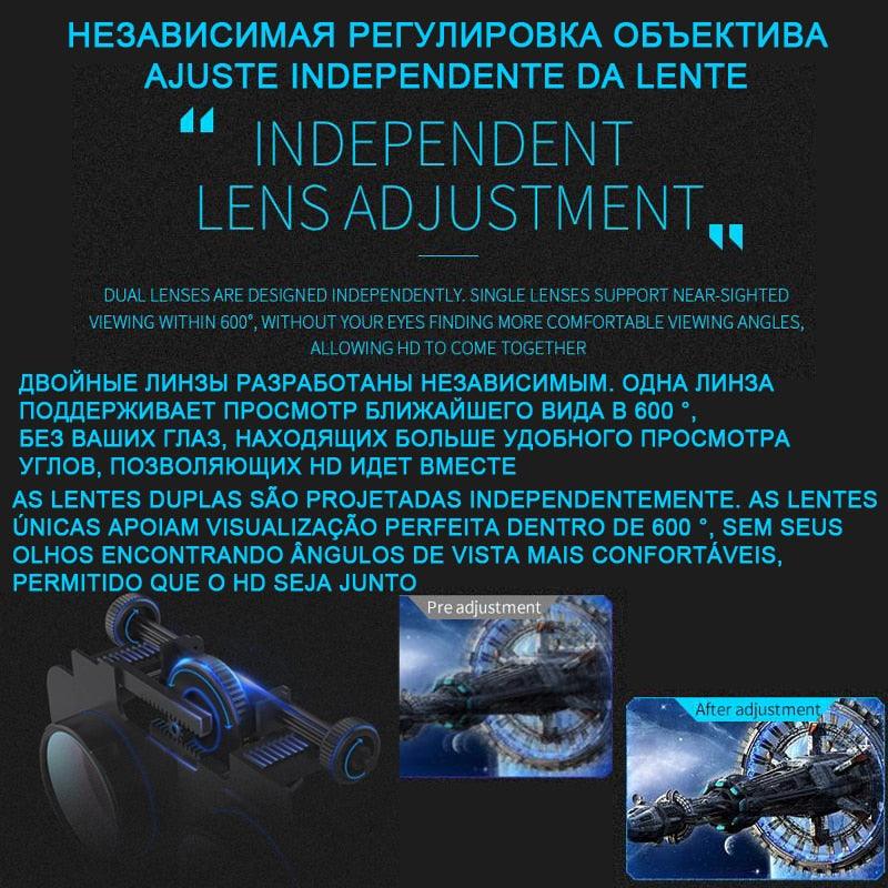 VR Shinecon Casque Helmet 3D Glasses Virtual Reality For Smartphone Smart Phone Headset Goggles Binoculars Video Game Wirth Lens