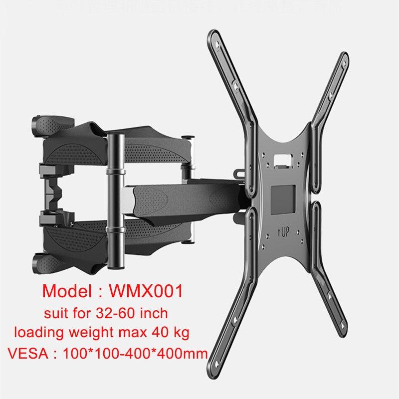 LVDIBAO 6 Arms TV Mount Telescopic Rotating LCD TV Bracket 26&#39;&#39;- 55&#39;&#39; Universal Monitor Wall Mounted Bracket