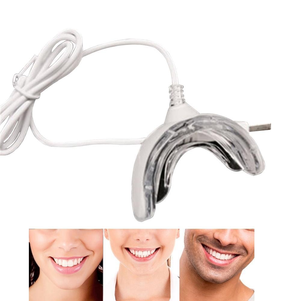 Smart LED Teeth Whitening Portable USB Charging Led Blue Light Dental Whitening Instrument Teeth Whitening Device Equipment