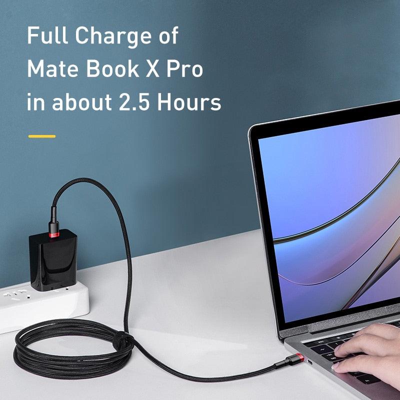 USB C to USB Type C Cable for MacBook Pro Quick Charge 3.0 100W PD Fast Charging for Samsung Xiaomi mi Charge Cable