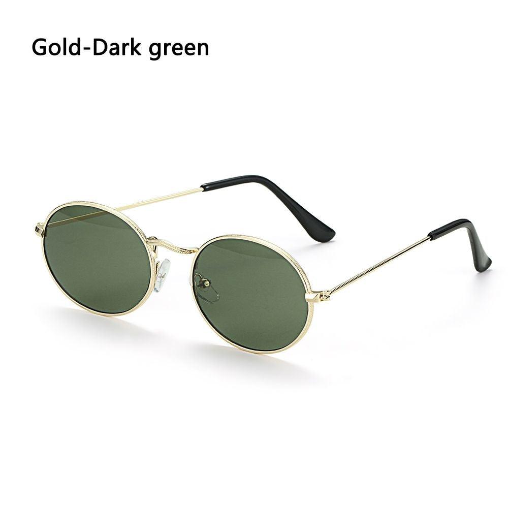 Fashion Vintage Shades Sun Glasses Elegant okulary Retro Small Oval Sunglasses for Men Women Eyeglasses gafas oculos