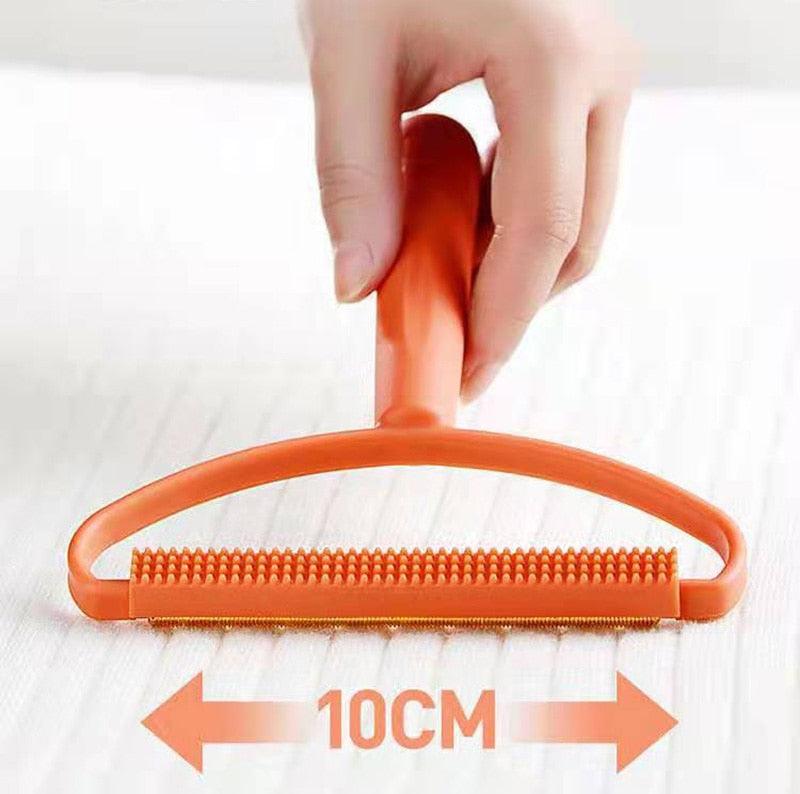 Double-Side Lint Remover Portable Pet Hair Remover Brush Manual Fluff Remover Clothes Fuzz Fabric Shaver Carpet Clothes Brush