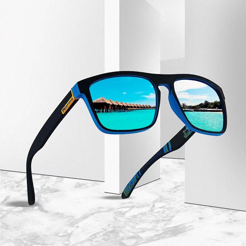 DJXFZLO 2022 New Fashion Guy&#39;s Sun Glasses Polarized Sunglasses Men Classic Design Mirror Square Ladies Sun Glasses Women