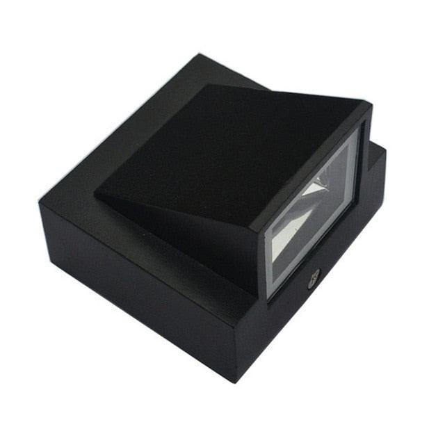 IP65 Waterproof 5W 10W indoor outdoor Led Wall Lamp modern Aluminum Surface Mounted Cube Led Garden Porch Light AC110V-/220V