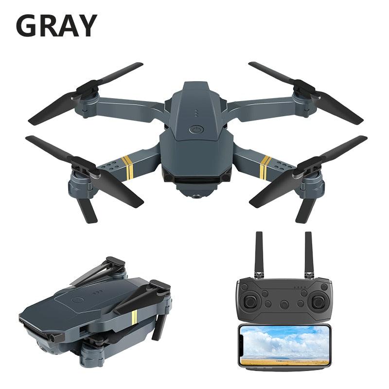 2021 New E58 Quadrotor Foldable Drone Portable Drone Kit 720P/1080P/4K HD Aerial Photography RC Drone with Tracking Shooting