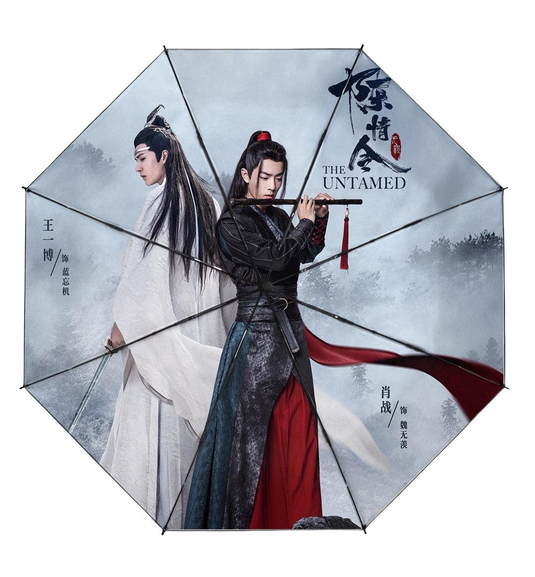 The Untamed Wei Wuxian Lan Wangji Xiao Zhan and Wang Yibo Custom Umbrellas