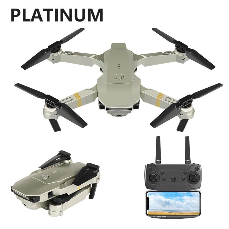 2021 New E58 Quadrotor Foldable Drone Portable Drone Kit 720P/1080P/4K HD Aerial Photography RC Drone with Tracking Shooting