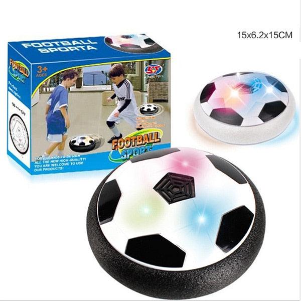 Hover Soccer Ball Boy Toys Air Soccer Indoor Floating Soccer Ball with LED Light and Upgraded Foam Bumper Birthday Gifts for Kid
