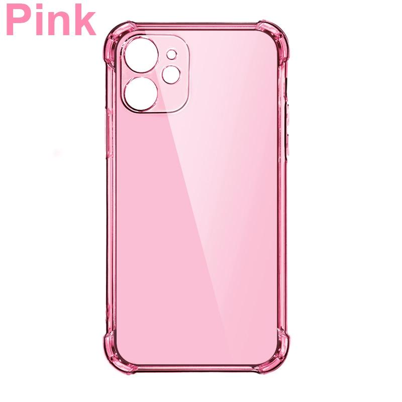 Thick Shockproof Silicone Phone Case For iPhone 14 13 12 11 Pro Max Camera Protection Case iPhone X Xr Xs 7 8 14 Plus Back Cover