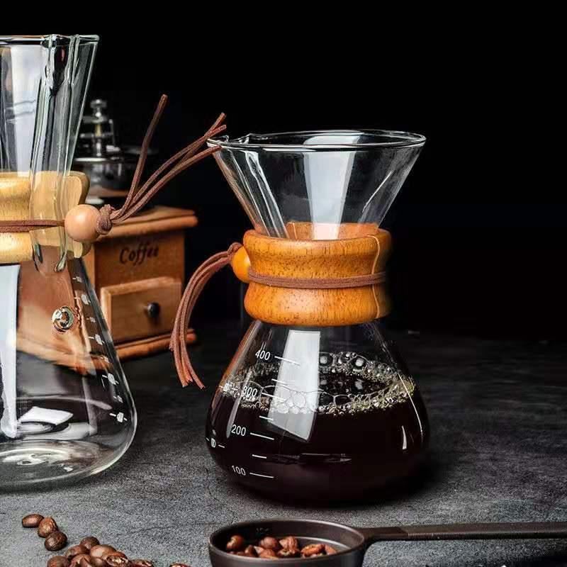 cold brew coffee maker pot Barista Classic Glass kettle reusable espresso Percolator Pour Over Machine kitchen accessories tools