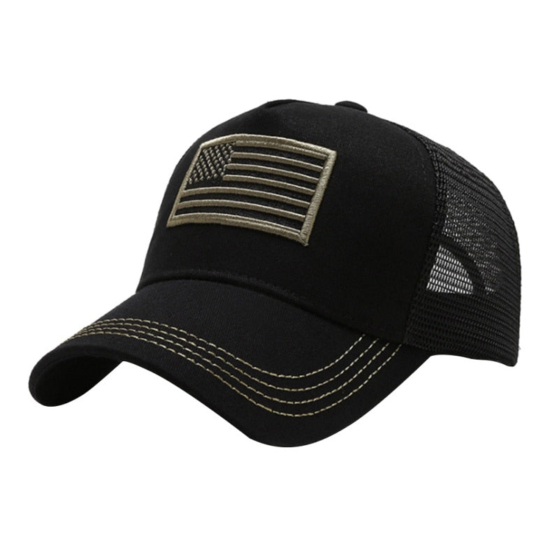 Flag Embroidery Hat Thin Blue Line Flag Tactical Hats men army cap Outdoor Sport Cycling Running hiking Hats