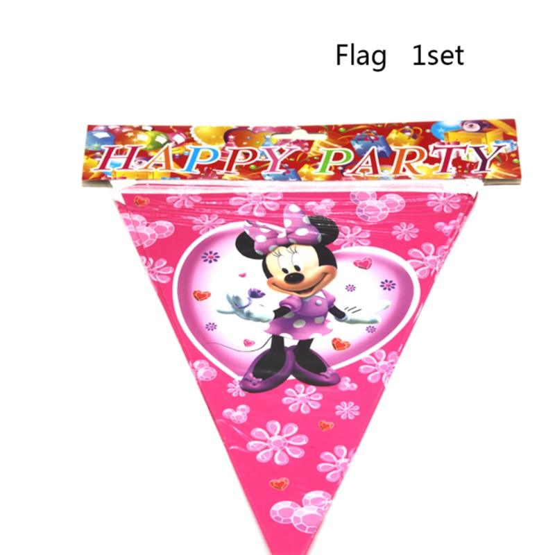 Minnie Mouse Birthday Party Supplies and Decorations Minnie Mouse Party Supplies Serves 8 Guests with Banner Table Cover Plates