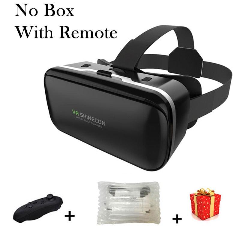 Shinecon 6.0 Casque VR Virtual Reality Glasses 3D Goggles Headset Helmet For Smartphone Smart Phone Viar Binoculars Video Game