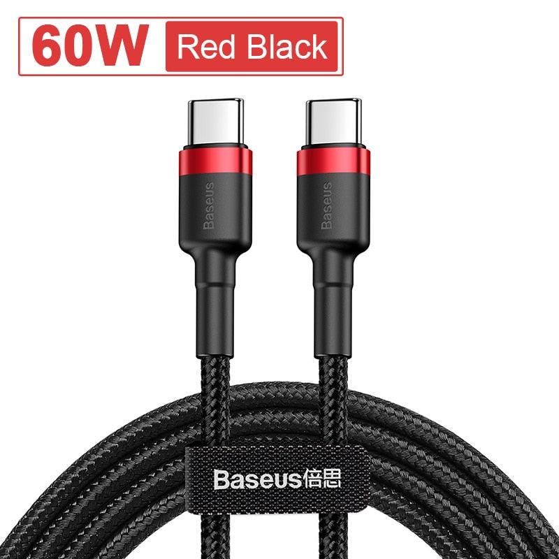 USB C to USB Type C Cable for MacBook Pro Quick Charge 3.0 100W PD Fast Charging for Samsung Xiaomi mi Charge Cable