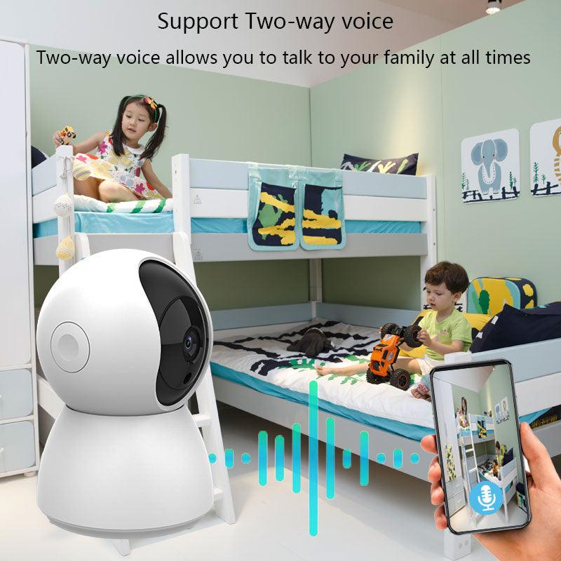 1080P Tuya Smart Mini WiFi IP Camera Indoor Wireless Surveillance Auto Tracking Of Human Home Security CCTV Baby Pet Monitor
