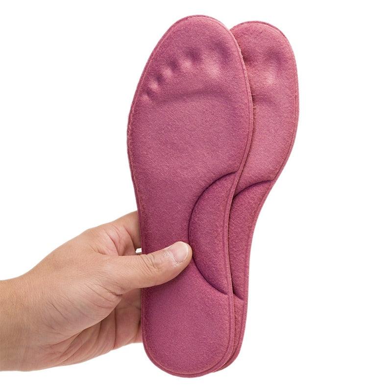 Self-heated Insoles Feet Massage Thermal Thicken Insole Memory Foam Shoe Pads Winter Warm Men Women Sports Shoes Pad Accessories