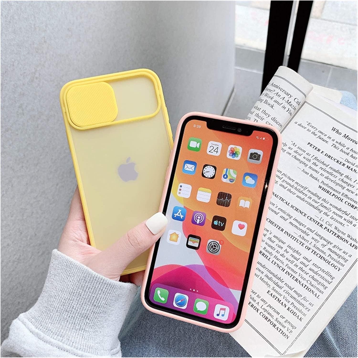 Anti-Scratch Anti-Fingerprint Camera Lens Protection Phone Case For iPhone 14 13 12 11 Pro Max XR Xs Cover Color Candy Soft Back