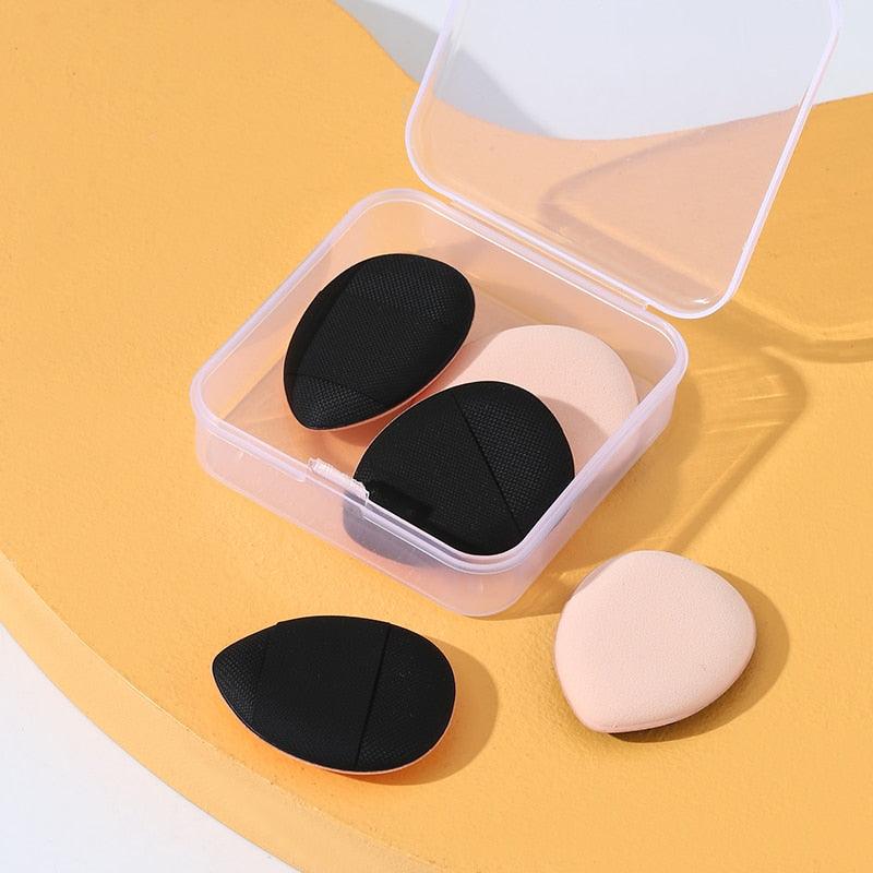 5/10/20 Pcs Mini Finger Puff Foundation Powder Detail Makeup Sponge Face Concealer Cream Blend Cosmetic Accessories Makeup Tools