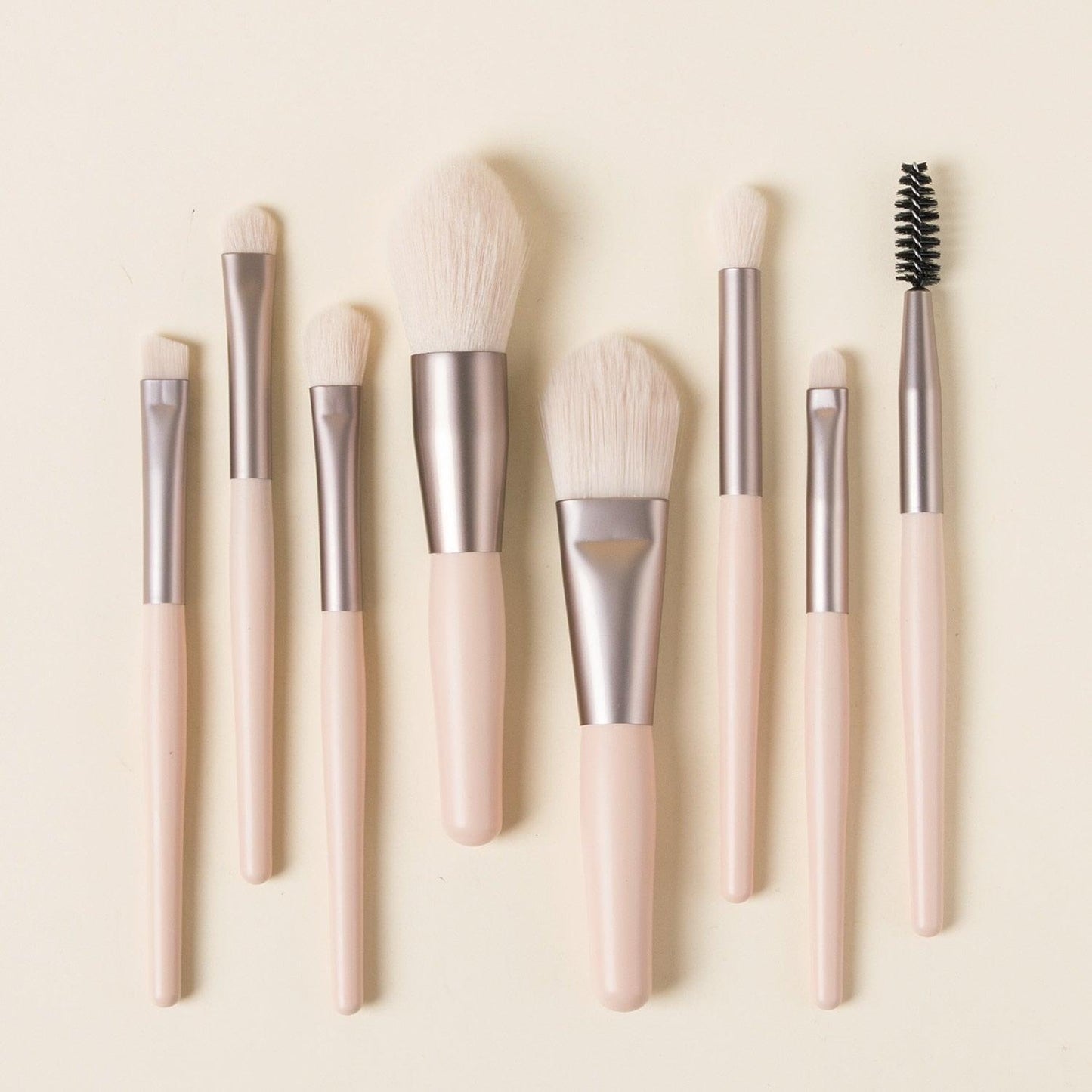 8Pcs Professional Makeup Brush Set Soft Fluffy Hair Brushes Eye Shadow Foundation Blush Blending Beauty Cosmetics Makeup Tools
