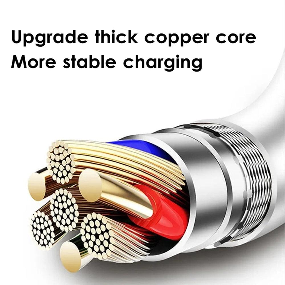7A USB Type C Super-Fast Charge Cable for Huawei P40 P30 Mate 40 USB Fast Charing Data Cord for Xiaomi Mi 12 Pro Oneplus Realme