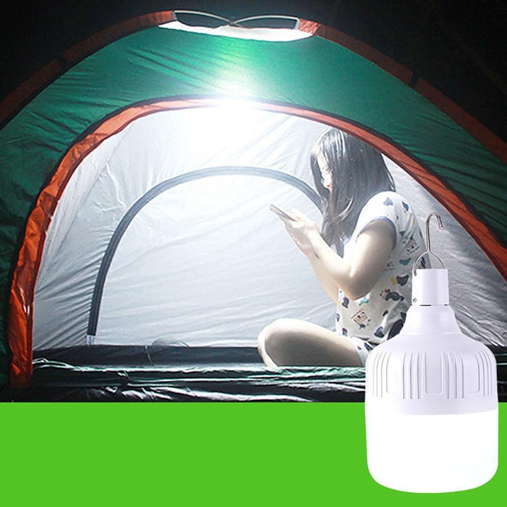 Portable Camping Lights Rechargeable lamp Led Light Lantern Emergency Bulb High Power Tents Lighting Flashlight Equipment Bulb