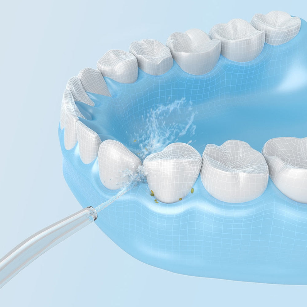 XIAOMI MIJIA Portable Oral Irrigator Dental For Irrigator Teeth Water Flosser Bucal Calculi Oral Cleaner water thread For Teeth
