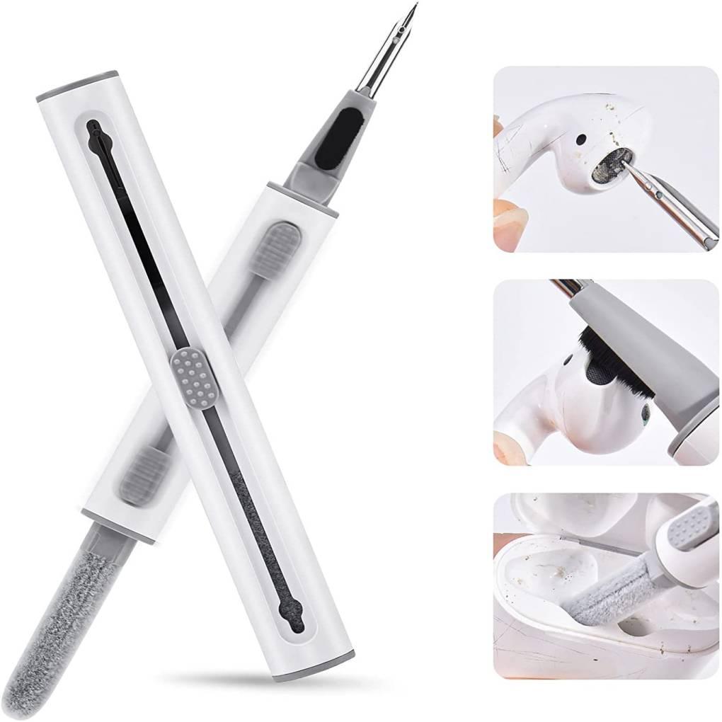 Cleaner Kit for Airpods Pro 1 2 Bluetooth Earbuds Cleaning Pen Airpods Pro Case Cleaning Tools for iPhone Xiaomi Huawei Samsung