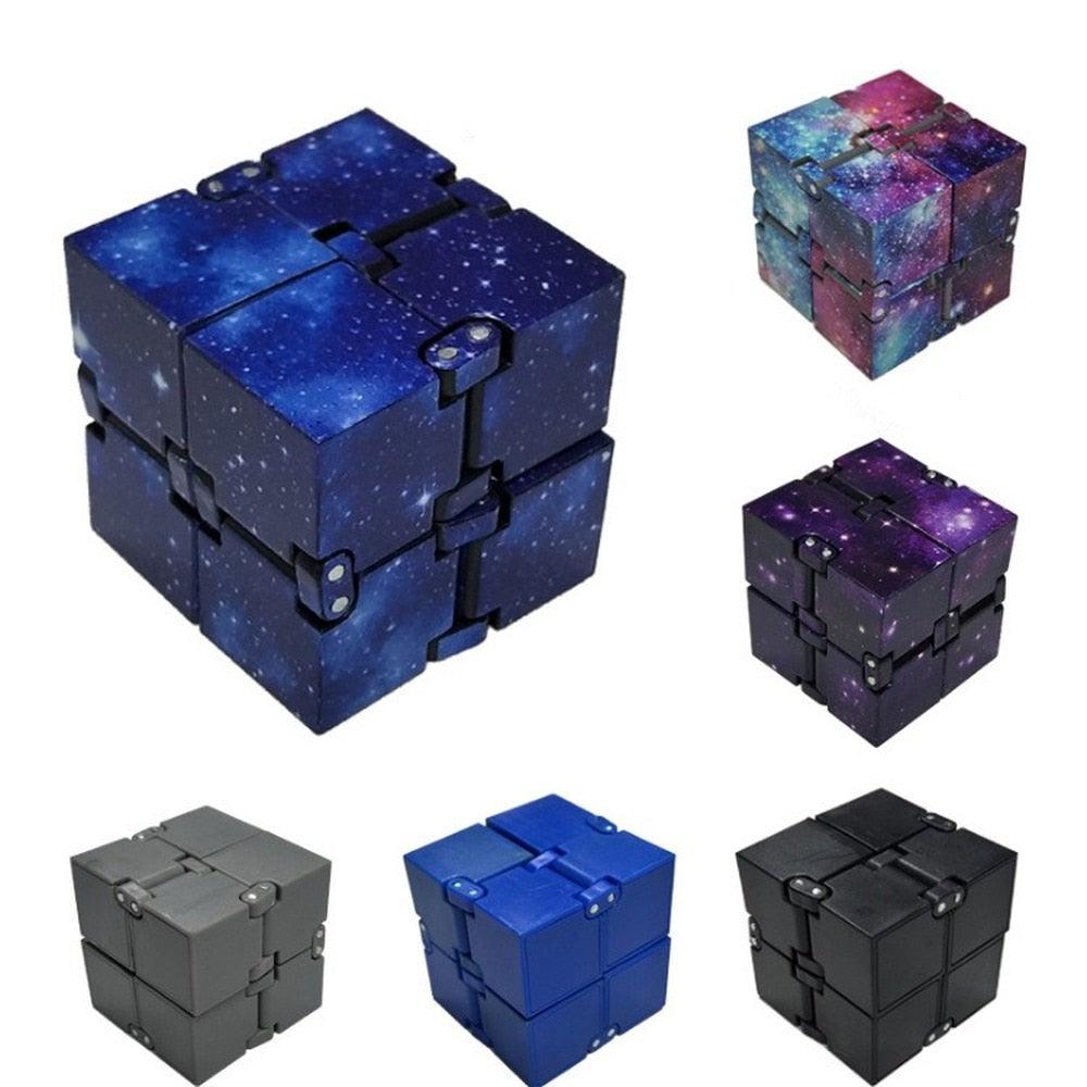 Puzzle Cube Durable Exquisite Decompression Toy Infinity Magic Cube For Adults Kids Fidget Toys Antistress Anxiety Desk Toy