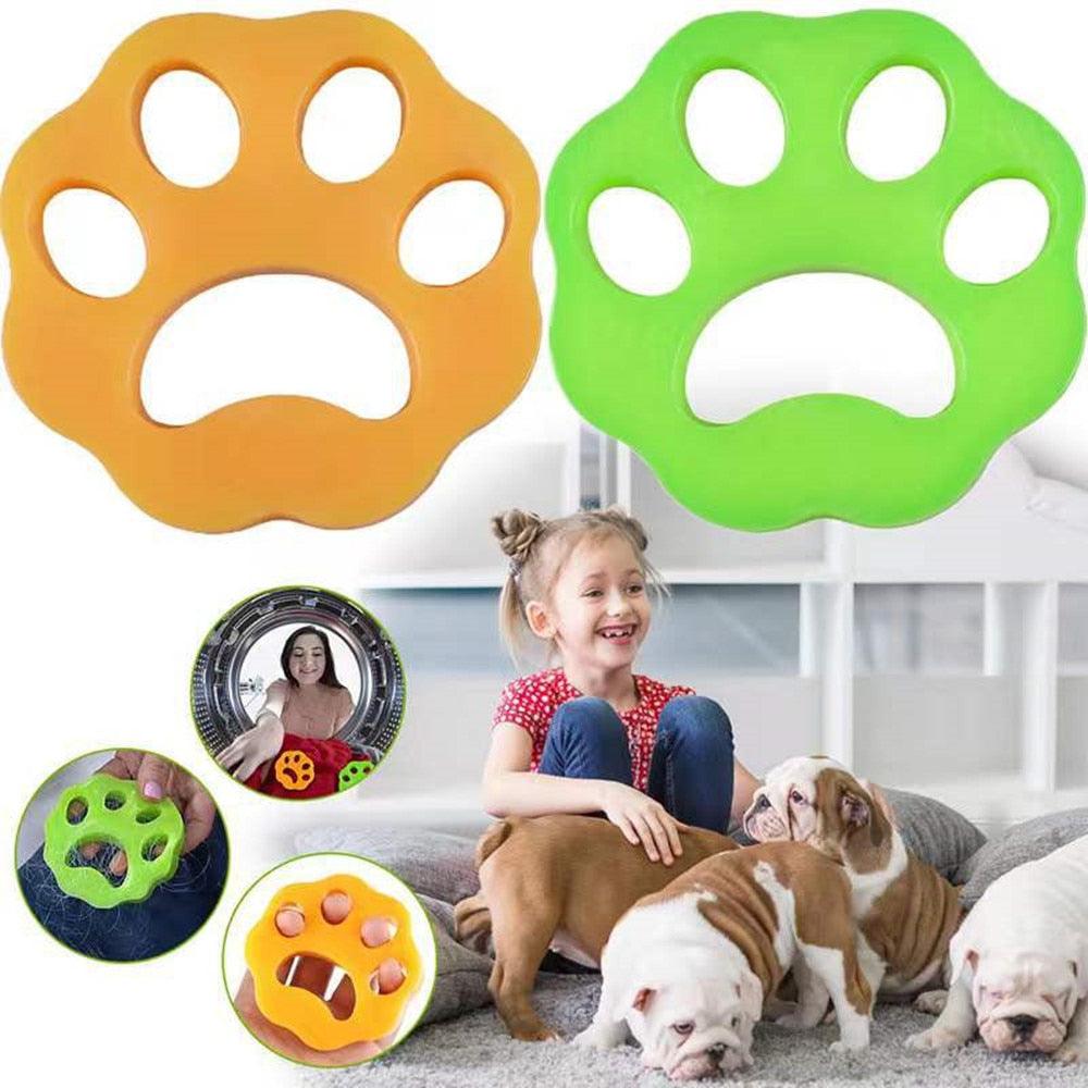 4PCS Pet Hair Remover Washing Machine Dryer Hair Catcher Reusable Cat Dog Fur Clothing Bedding Lint Hair Remover for Laundry