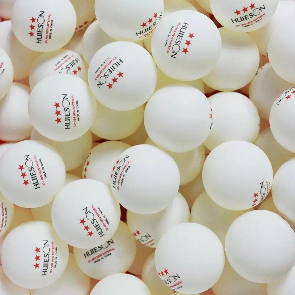 20/50/100 Huieson 3 Star 40mm 2.8g Table Tennis Balls Ping Pong Balls for Match New Material ABS Plastic Table Training Balls