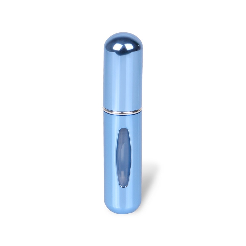 5/8ML Traveling Perfume Atomizer Portable Liquid Container For Cosmetics Mini Metal Aluminum Pump Spray Empty Bottle Refillable