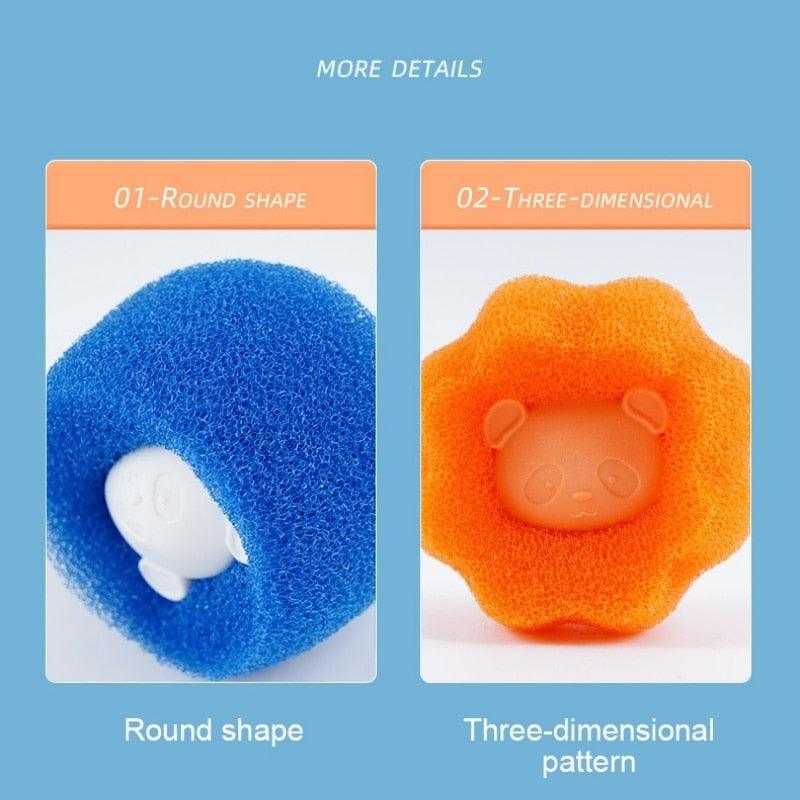 Cleaning Tool Magic Laundry Ball Kit Hair Remover Pet Clothes Removes Hairs Cat and Dogs Home Household Product Dog Accessories
