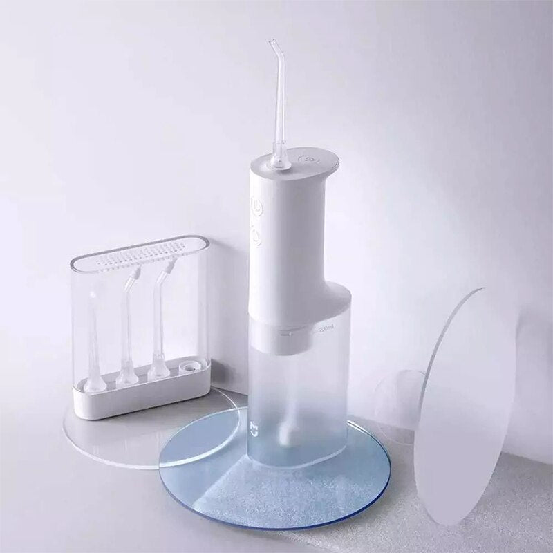 Original Xiaomi Mijia Oral Irrigator Dental Irrigator MEO701 Portable Ultrasonic Teeth Oral Flusher water pick Tooth Cleaner